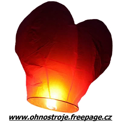 SP04C LTAJC LAMPION TST - Srdce erven