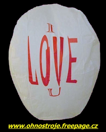 SP02I L�TAJ�C� LAMPION �T�ST� - I love you